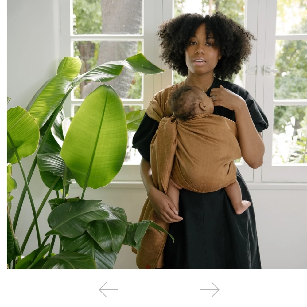 Sakura Bloom Silk Ring Sling